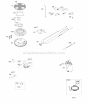 Part Location Diagram of 799099 Briggs and Stratton Screw
